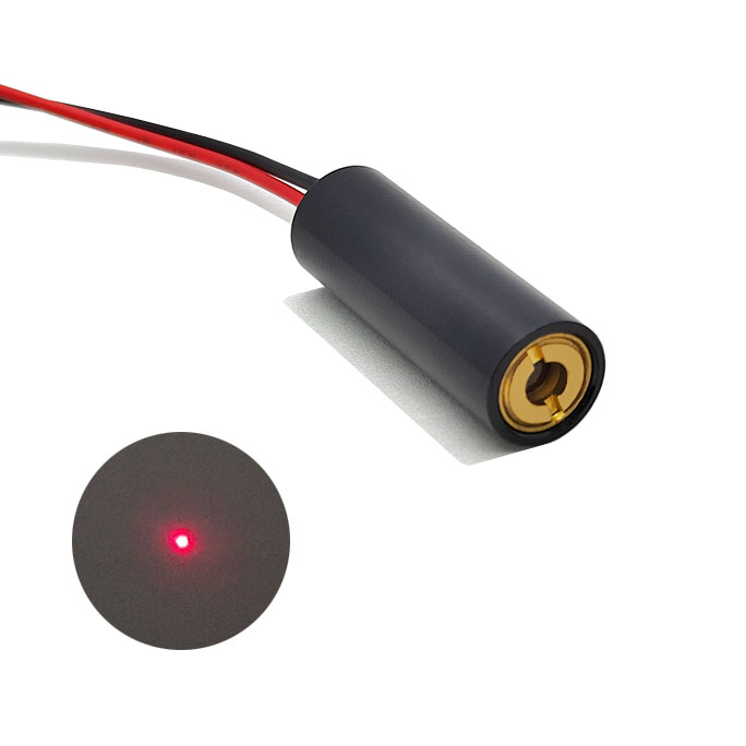 670nm 1mW/5mW/10mW Red Laser Module Dot Focus Adjustable Φ10X30mm Φ10X25mm